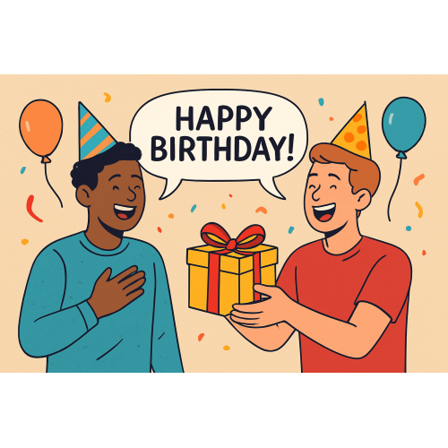 Як оригінально та смішно привітати друга з Днем народження